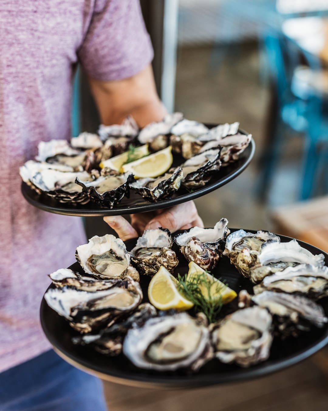 Tasmania Tours Plates Of Oysters | Adventure Trails Tasmania